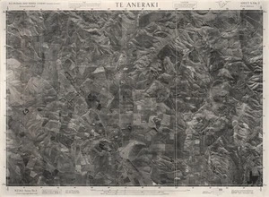 Te Aneraki / this mosaic compiled by N.Z. Aerial Mapping Ltd. for Lands and Survey Dept., N.Z.