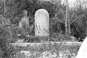 The Martin family grave, plot 0704, Bolton Street Cemetery
