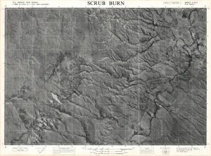 Scrub Burn / this map was compiled by N.Z. Aerial Mapping Ltd. for Lands and Survey Dept., N.Z.