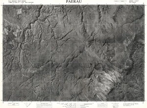 Paerau / this map was compiled by N.Z. Aerial Mapping Ltd. for Lands and Survey Dept., N.Z.
