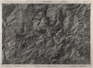 Watkin / this mosaic compiled by N.Z. Aerial Mapping Ltd. for Lands and Survey Dept., N.Z.
