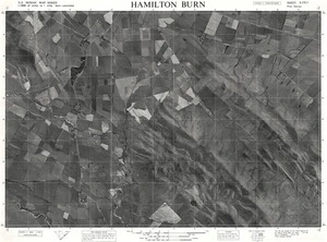 Hamilton Burn / this map was compiled by N.Z. Aerial Mapping Ltd. for Lands & Survey Dept., N.Z.