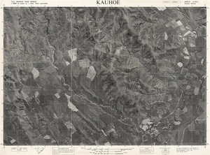 Kauhoe / this map was compiled by N.Z. Aerial Mapping Ltd. for Lands & Survey Dept., N.Z.