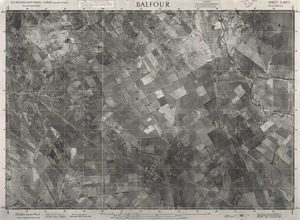 Balfour / this mosaic compiled by N.Z. Aerial Mapping Ltd. for Lands and Survey Dept., N.Z.