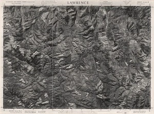 Lawrence / this mosaic compiled by N.Z. Aerial Mapping Ltd. for Lands and Survey Dept., N.Z.