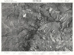 Outram / this map was compiled by N.Z. Aerial Mapping Ltd. for Lands & Survey Dept., N.Z.