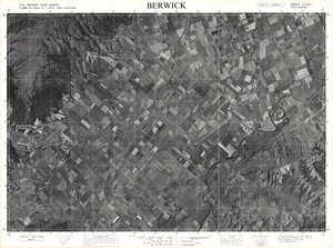 Berwick / this map was compiled by N.Z. Aerial Mapping Ltd. for Lands & Survey Dept., N.Z.