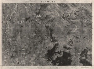 Benmore / this mosaic compiled by N.Z. Aerial Mapping Ltd. for Lands and Survey Dept., N.Z.