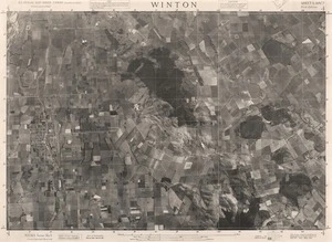 Winton / this mosaic compiled by N.Z. Aerial Mapping Ltd. for Lands and Survey Dept., N.Z.