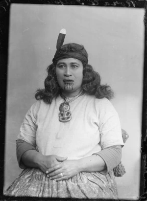 Maori woman named Rora Te (Iaipou?)