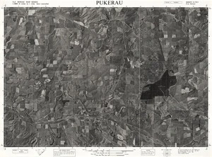 Pukerau / this map was compiled by N.Z. Aerial Mapping Ltd. for Lands & Survey Dept., N.Z.