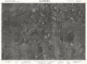 Kaiwera / this map was compiled by N.Z. Aerial Mapping Ltd. for Lands & Survey Dept., N.Z.