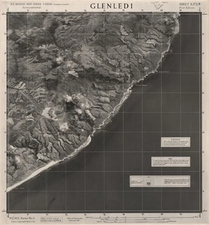 Glenledi / this mosaic compiled by N.Z. Aerial Mapping Ltd. for Lands and Survey Dept., N.Z.