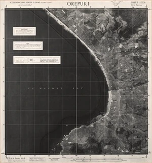 Orepuki / this mosaic compiled by N.Z. Aerial Mapping Ltd. for Lands and Survey Dept., N.Z.