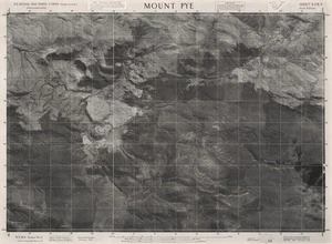 Mount Pye / this mosaic compiled by N.Z. Aerial Mapping Ltd. for Lands and Survey Dept., N.Z.