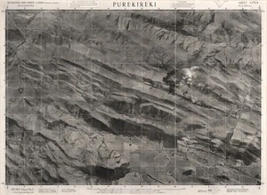 Purekireki / this mosaic compiled by N.Z. Aerial Mapping Ltd. for Lands and Survey Dept., N.Z.