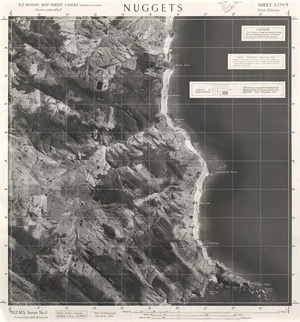 Nuggets / this mosaic compiled by N.Z. Aerial Mapping Ltd. for Lands and Survey Dept., N.Z.