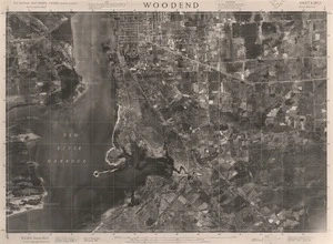 Woodend / this mosaic compiled by N.Z. Aerial Mapping Ltd. for Lands and Survey Dept., N.Z.