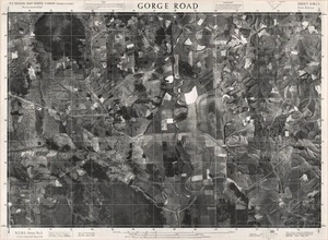 Gorge Road / this mosaic compiled by N.Z. Aerial Mapping Ltd. for Lands and Survey Dept., N.Z.