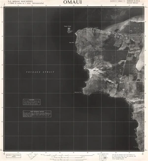 Omaui / this map was compiled by N.Z. Aerial Mapping Ltd. for Lands & Survey Dept., N.Z.