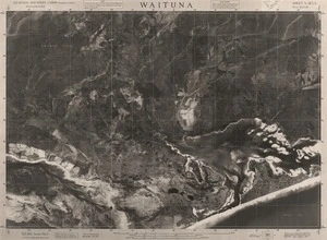 Waituna / this mosaic compiled by N.Z. Aerial Mapping Ltd. for Lands and Survey Dept., N.Z.