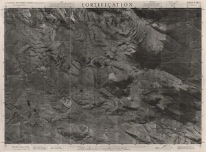 Fortification / this mosaic compiled by N.Z. Aerial Mapping Ltd. for Lands and Survey Dept., N.Z.