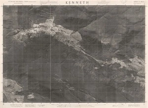 Kenneth / this mosaic compiled by N.Z. Aerial Mapping Ltd. for Lands and Survey Dept., N.Z.