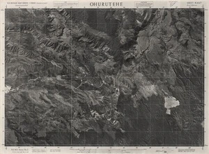 Ohurutehe / this mosaic compiled by N.Z. Aerial Mapping Ltd. for Lands and Survey Dept., N.Z.