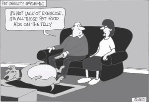 Pet obesity epidemic