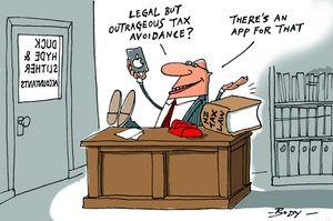 "Legal but outrageous tax avoidance? There's an app for that"