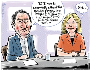 Mike Hosking and Toni Street discuss equal pay
