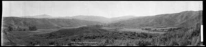 Panorama of Kamahi Estate, Stokes Valley (Lower end of valley)