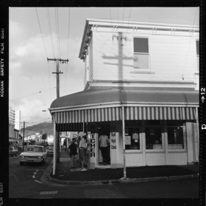Butcher shop on Aro and Epuni Streets, Aro Valley, Wellington