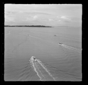 BMA harbour trip flotilla on Waitemata Harbour, Auckland