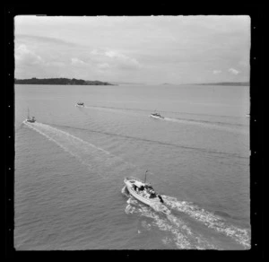 BMA harbour trip flotilla on Waitemata Harbour, Auckland