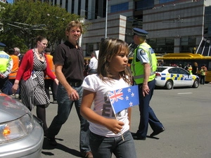 Photographs of Prince William opening the Supreme Court, Wellington, January 2010