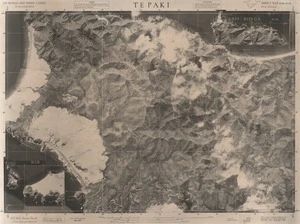 Te Paki / this mosaic compiled by N.Z. Aerial Mapping Ltd. for Lands and Survey Dept., N.Z.