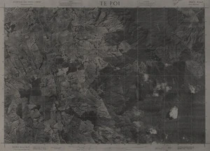 Te Poi / this mosaic compiled by N.Z. Aerial Mapping Ltd. for Lands and Survey Dept., N.Z.