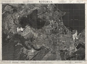 Rotorua / this mosaic compiled by N.Z. Aerial Mapping Ltd. for Lands and Survey Dept., N.Z.