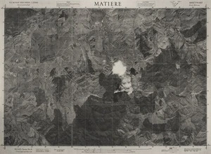 Matiere / this mosaic compiled by N.Z. Aerial Mapping Ltd. for Lands and Survey Dept., N.Z.