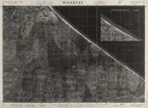 Wharere / this mosaic compiled by N.Z. Aerial Mapping Ltd. for Lands and Survey Dept., N.Z.