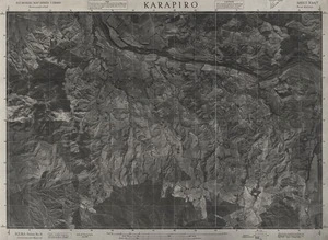 Karapiro / this mosaic compiled by N.Z. Aerial Mapping Ltd. for Lands and Survey Dept., N.Z.