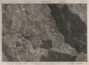 Waotu / this mosaic compiled by N.Z. Aerial Mapping Ltd. for Lands and Survey Dept., N.Z.