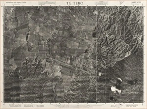 Te Teko / this mosaic compiled by N.Z. Aerial Mapping Ltd. for Lands and Survey Dept., N.Z.