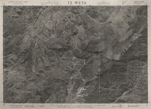 Te Weta / this mosaic compiled by N.Z. Aerial Mapping Ltd. for Lands and Survey Dept., N.Z.