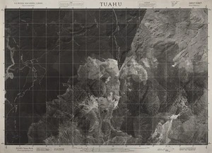 Tuahu / this map was compiled by N.Z. Aerial Mapping Ltd. for Lands and Survey Dept., N.Z.