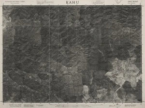 Kahu / this mosaic compiled by N.Z. Aerial Mapping Ltd. for Lands and Survey Dept., N.Z.