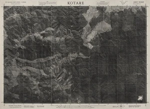 Kotare / this mosaic compiled by N.Z. Aerial Mapping Ltd. for Lands and Survey Dept., N.Z.