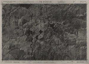 Te Pohue / this mosaic compiled by N.Z. Aerial Mapping Ltd. for Lands and Survey Dept., N.Z.