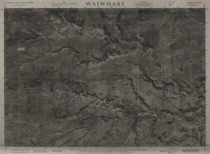Waiwhare / this mosaic compiled by N.Z. Aerial Mapping Ltd. for Lands and Survey Dept., N.Z.